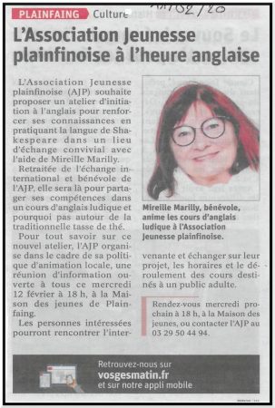 Réunion d’informations